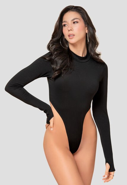 Body Mujer Negro Atypical 104499