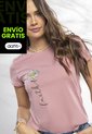 Camiseta Mujer Rosa Atypical 3705 de Atypical