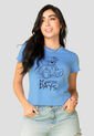 Camiseta Mujer Azul Atypical 2251 de Atypical