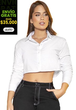 Camisa Mujer Blanco Atypical 33436
