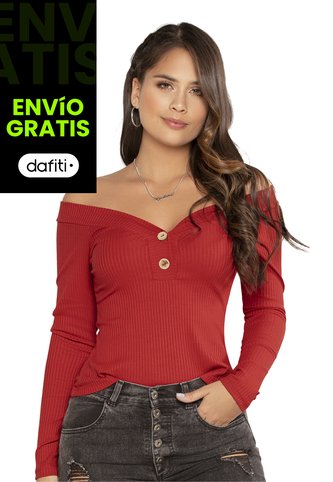 Blusa Juvenil Rojo Atypical 79000 Atypical