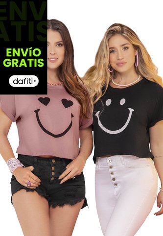 Camiseta Mujer Negro Atypical 96281 Atypical