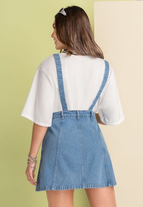 Overall Corto Mujer Azul Atypical 104348