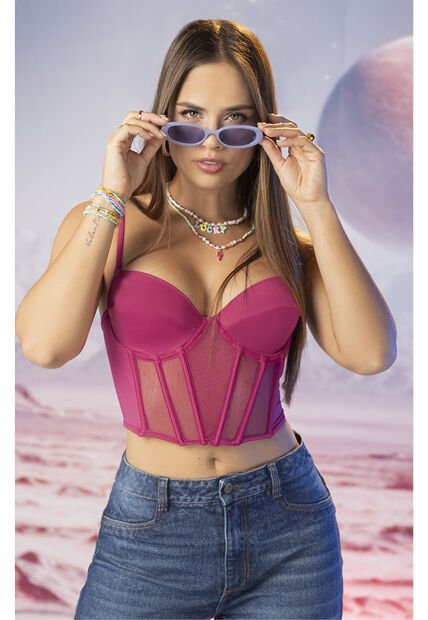 Blusa Juvenil Fucsia Atypical 5444