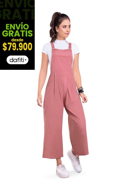 Overall Largo Juvenil Femenino Palo De Rosa Oscuro Atypical