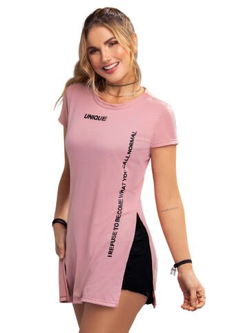 Blusón Mujer Palo De Rosa Atypical 75099 Atypical