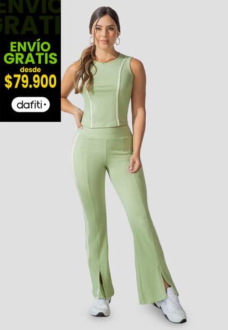 Conjunto Mujer Verde Matcha Atypical 113895 Atypical