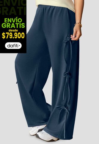 Pantalón Mujer Azul Profundo Atypical 113875 Atypical