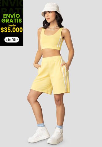 Conjunto Mujer Amarillo Atypical 102215 Atypical