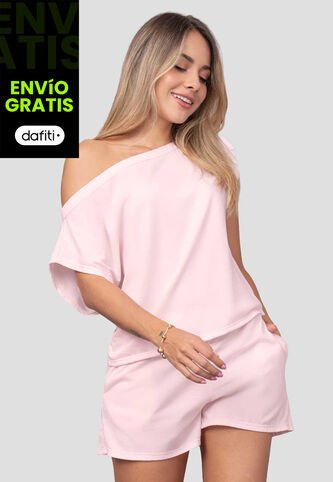 Conjunto Mujer Rosa Atypical 113815 Atypical