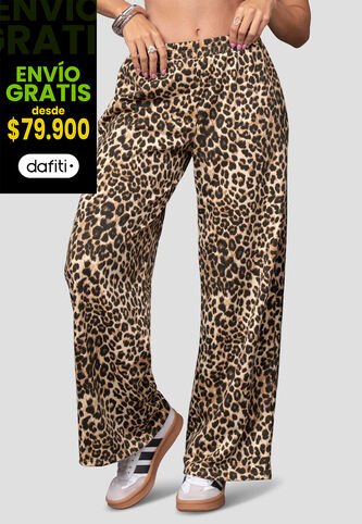 Pantalón Mujer Estampado Atypical 113793 Atypical