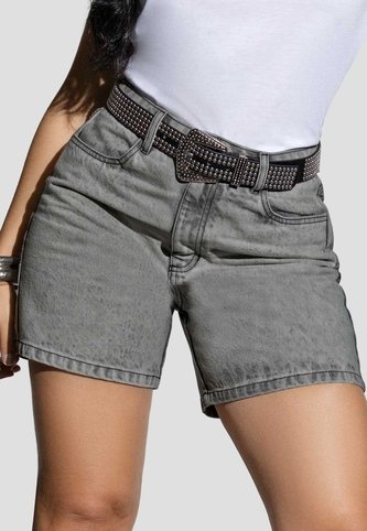Bermuda Mujer Gris Claro Atypical 113864 Atypical