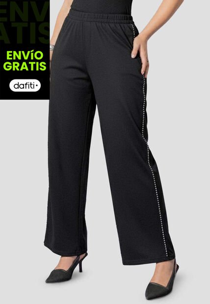 Pantalón Mujer Negro Atypical 112834