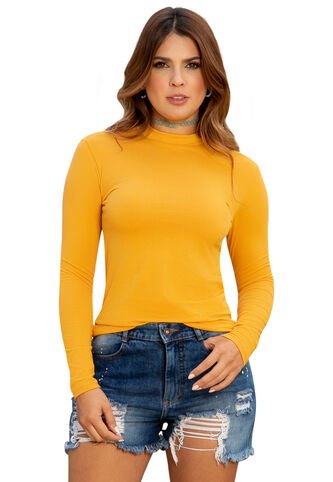 Camibuzo Mujer Amarillo Atypical 93004 Atypical