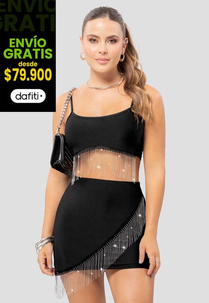 Conjunto Mujer Negro Atypical 112861