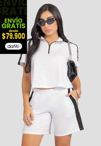 Conjunto Mujer Blanco Atypical 110142 Atypical