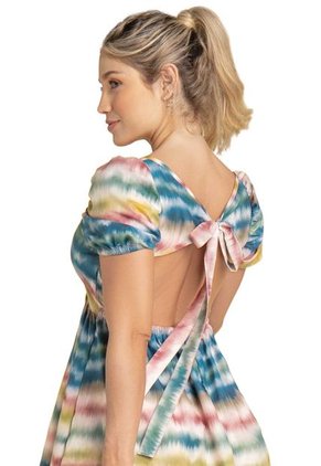 Vestido Corto Mujer Multicolor Atypical 100013