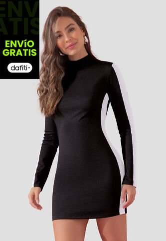 Vestido Mujer Negro Atypical 111391 Atypical