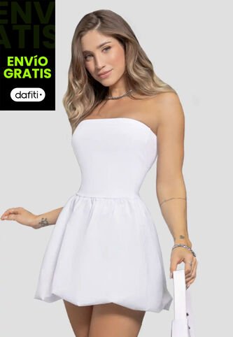 Vestido Mujer Blanco Atypical 110785 Atypical