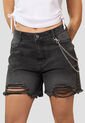 Short Mujer Negro Atypical 105380 de Atypical