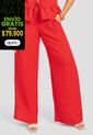 Pantalón Mujer Rojo Atypical 112489 de Atypical