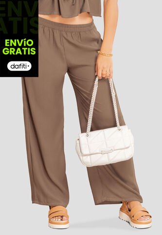 Pantalón Mujer Chocolate Atypical 106927 Atypical