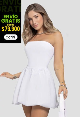 Vestido Mujer Blanco Atypical 110785 Atypical