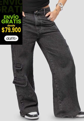 Jean Mujer Negro Atypical 111350 Atypical