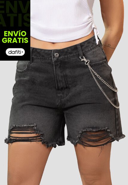 Short Mujer Negro Atypical 105380