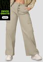 Pantalón Mujer Beige Atypical 104897 de Atypical