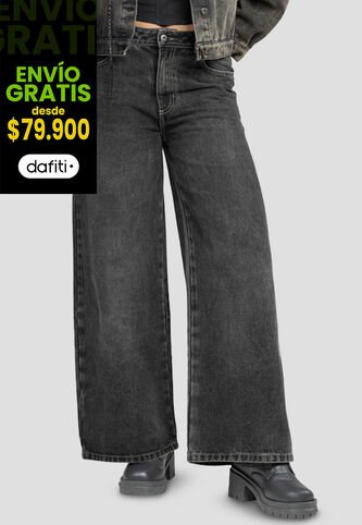 Jean Mujer Negro Atypical 107110 Atypical