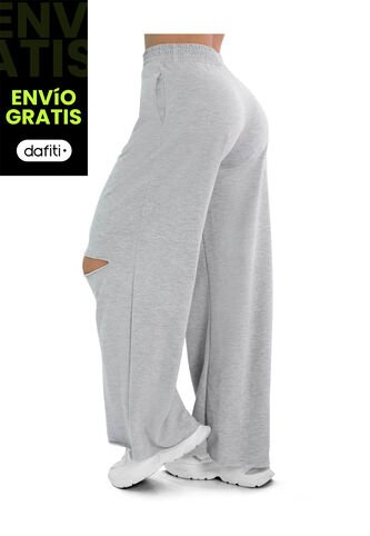 Jogger Mujer Gris Atypical 90651 Atypical