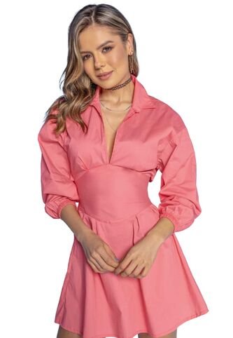 Vestido Mujer Coral Atypical 92463 Atypical