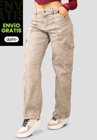 Jean Mujer Caqui Atypical 103247 Atypical