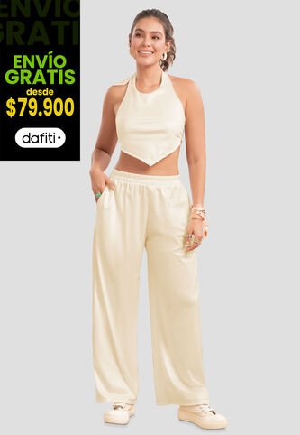 Conjunto Mujer Caqui Atypical 105699 Atypical
