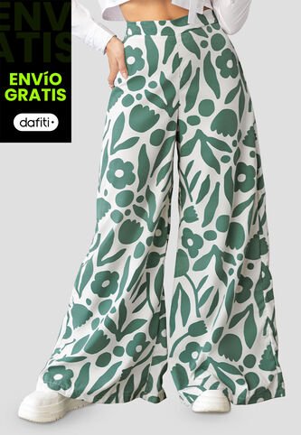 Pantalón Mujer Verde Atypical 100125 Atypical