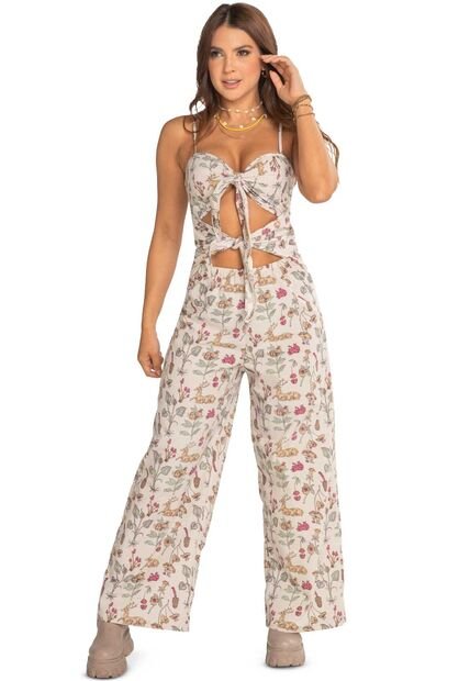 Enterizo Largo Mujer Estampado Atypical 4922