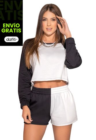 Conjunto Mujer Negro Atypical 5435 Atypical