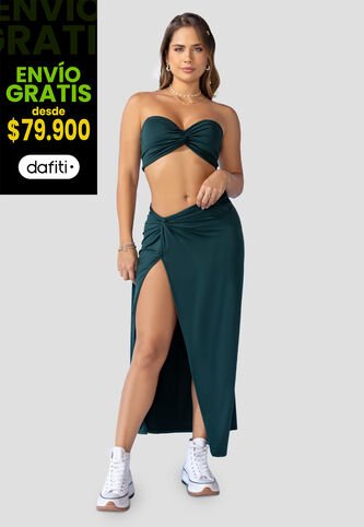 Conjunto Mujer Verde Botella Atypical 100672 Atypical