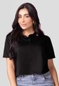 Polo Mujer Negro Atypical 113414 de Atypical