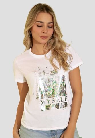 Camiseta Mujer Blanco Atypical 112600 Atypical