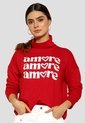 Buzo Mujer Rojo Atypical 113618 de Atypical