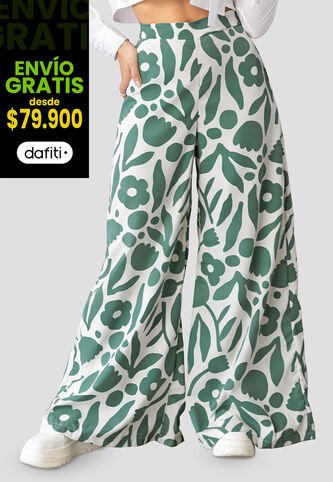 Pantalón Mujer Verde Atypical 100125 Atypical