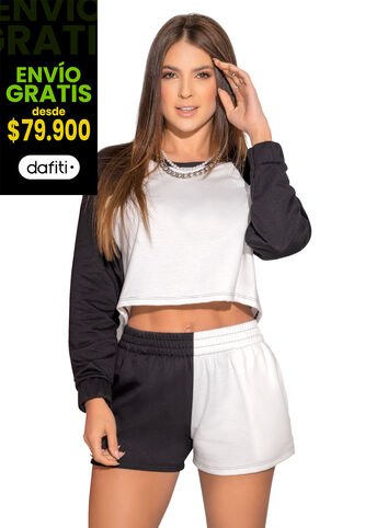 Conjunto Mujer Negro Atypical 5435 Atypical