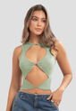 Blusa Mujer Verde Oliva Atypical 105694 de Atypical