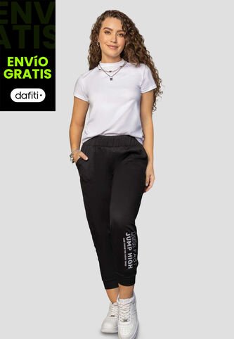 Jogger Mujer Negro Atypical 1914 Atypical