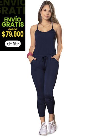 Enterizo Largo Juvenil Azul Navy Atypical 3832 Atypical