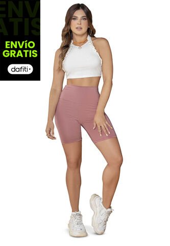 Ciclista Mujer Palo De Rosa Atypical 89141 Atypical