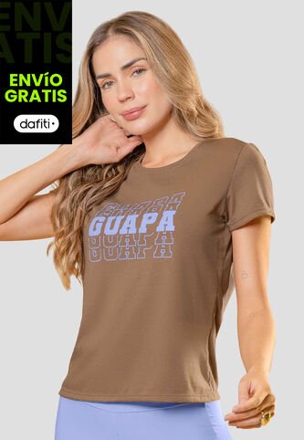 Camiseta Mujer Chocolate Atypical 113737 Atypical