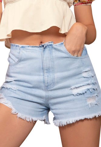 Short Mujer Azul Atypical 9569 Atypical